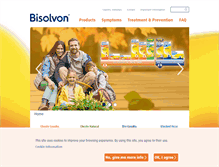 Tablet Screenshot of bisolvon.com.au