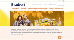 Desktop Screenshot of bisolvon.se